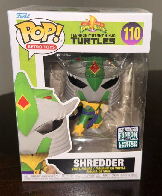 Pop! Teenage Mutant Ninja Turtles: Shredder 110 Funkon 2022 Limited Edition