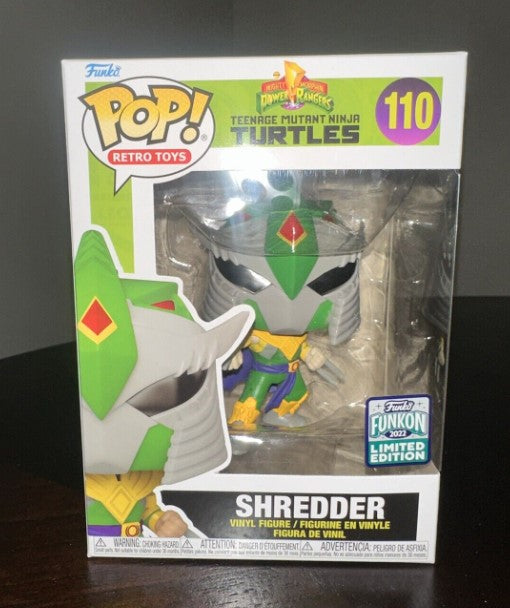 Pop! Teenage Mutant Ninja Turtles: Shredder 110 Funkon 2022 Limited Edition