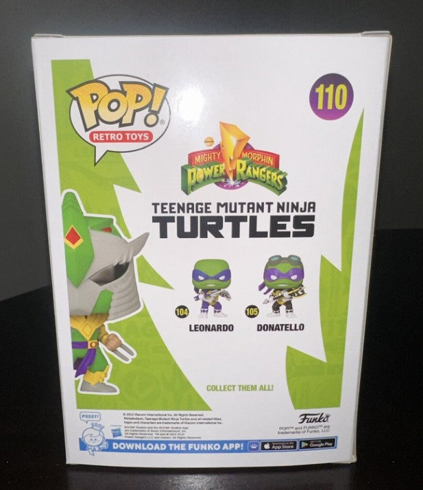 Funko Pop! MMPR X TMNT Shredder hot 2022 Funkon Limited Edition